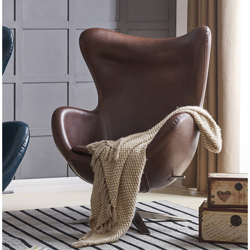 Ledet Swivel Wingback Chair & Reviews | AllModern